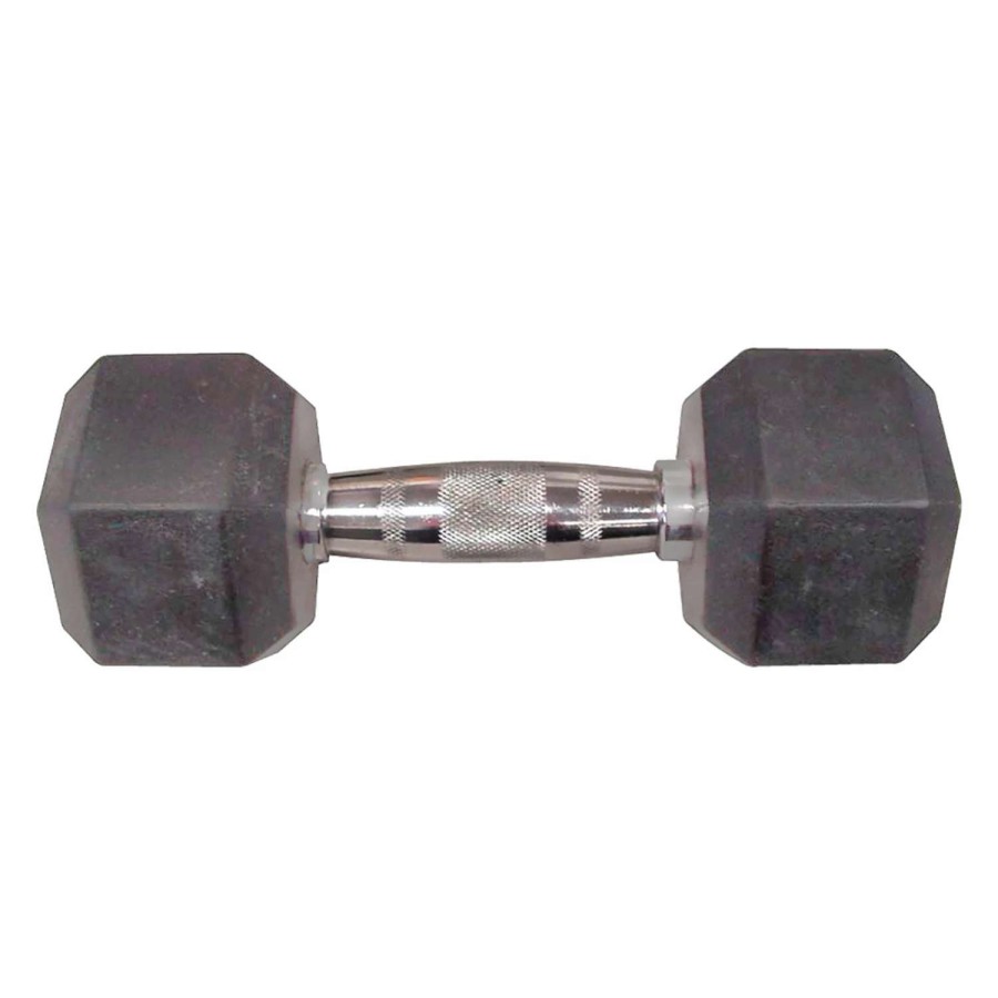 Weights & Benches * | Weider 25 Lb. Rubber Hex Dumbbell