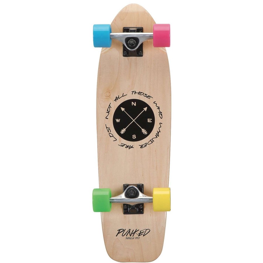 Games & Toys * | Punked Mini Cruiser Skateboard