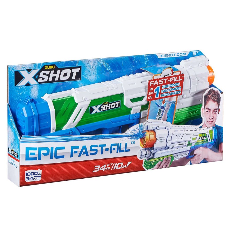 Games & Toys * | Zuru X-Shot Water Warfare Epic Fast-Fill Water Blaster