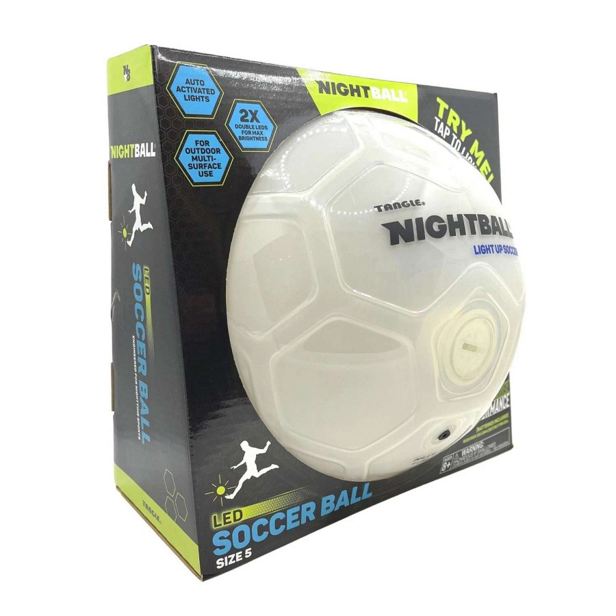 Games & Toys * | Tangle Nightball Light Up Soccer Ball