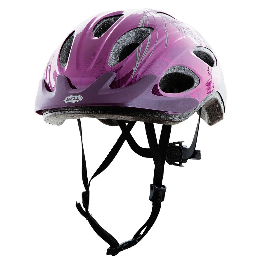 Games & Toys * | Bell Glow Purple Women'S Bike Helmet