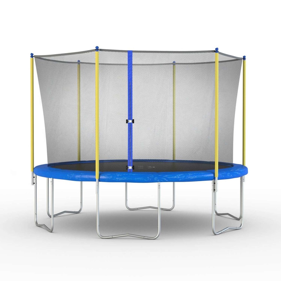 Games & Toys * | Sportspower 12 Trampoline With 6-Pole Safety Enclosure