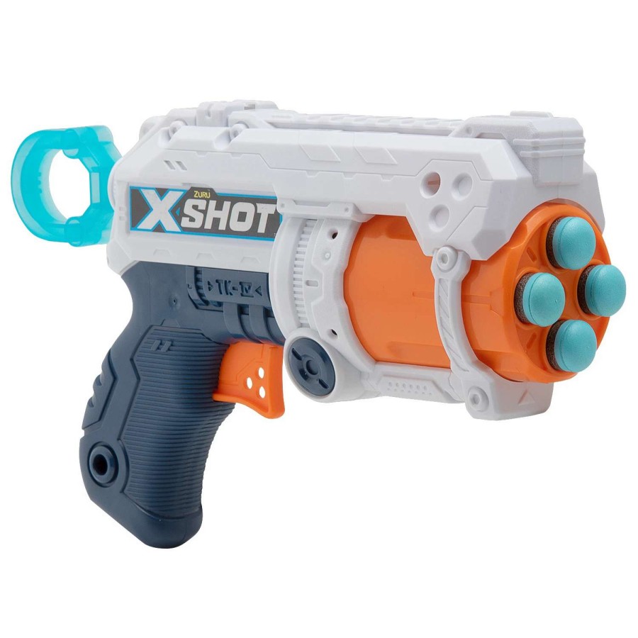 Games & Toys * | Zuru X-Shot Excel Fury 4 Foam Dart Blaster