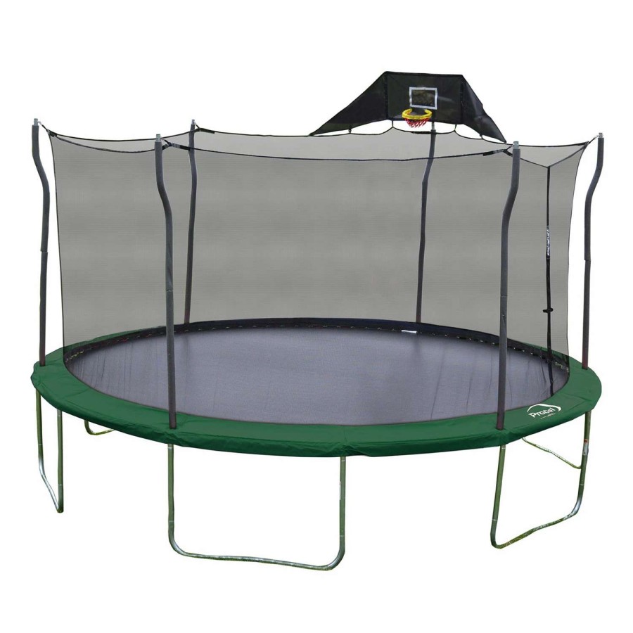 Games & Toys * | Propel 15 Trampoline With Basketball Hoop