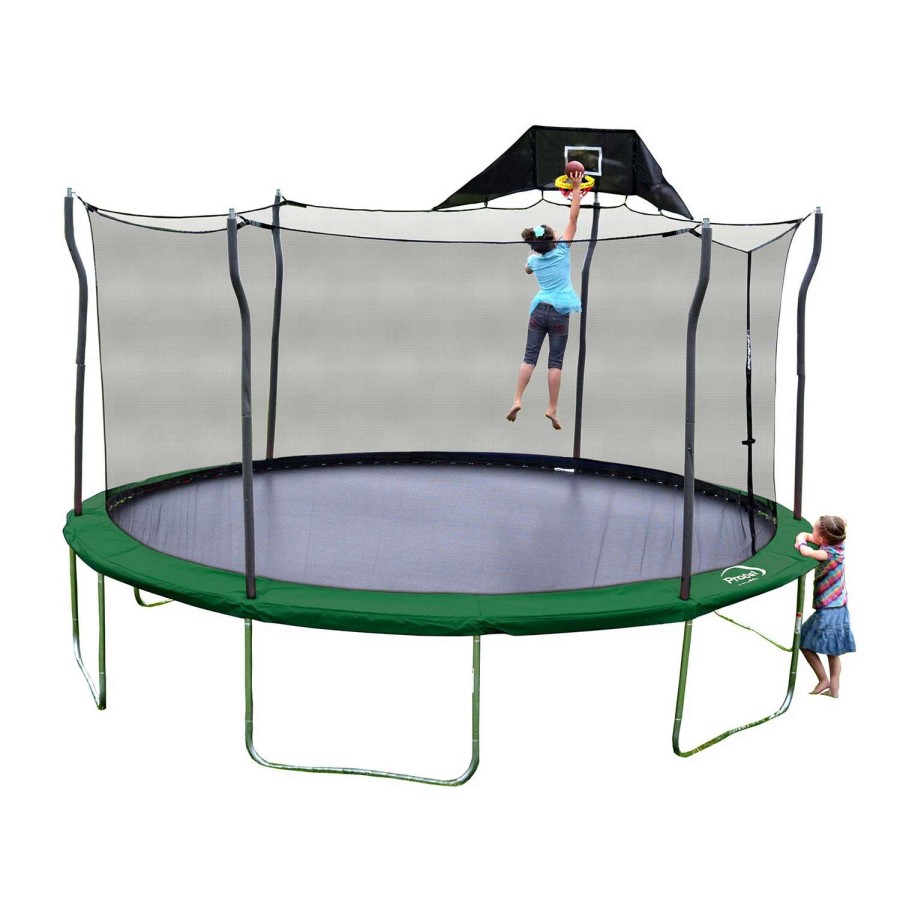 Games & Toys * | Propel 15 Trampoline With Basketball Hoop