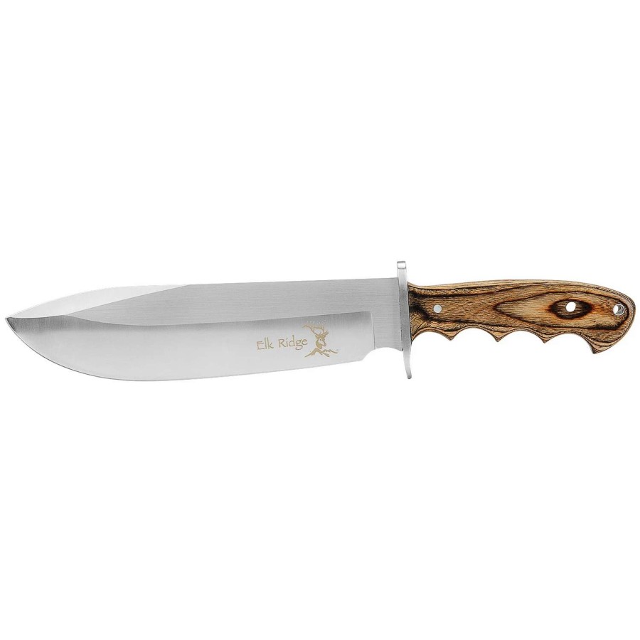 Knives * | Elk Ridge 14 Bowie Fixed-Blade Knife