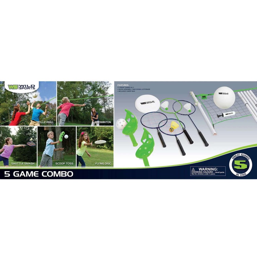 Games & Toys * | Wild Sports 5 Game Combo