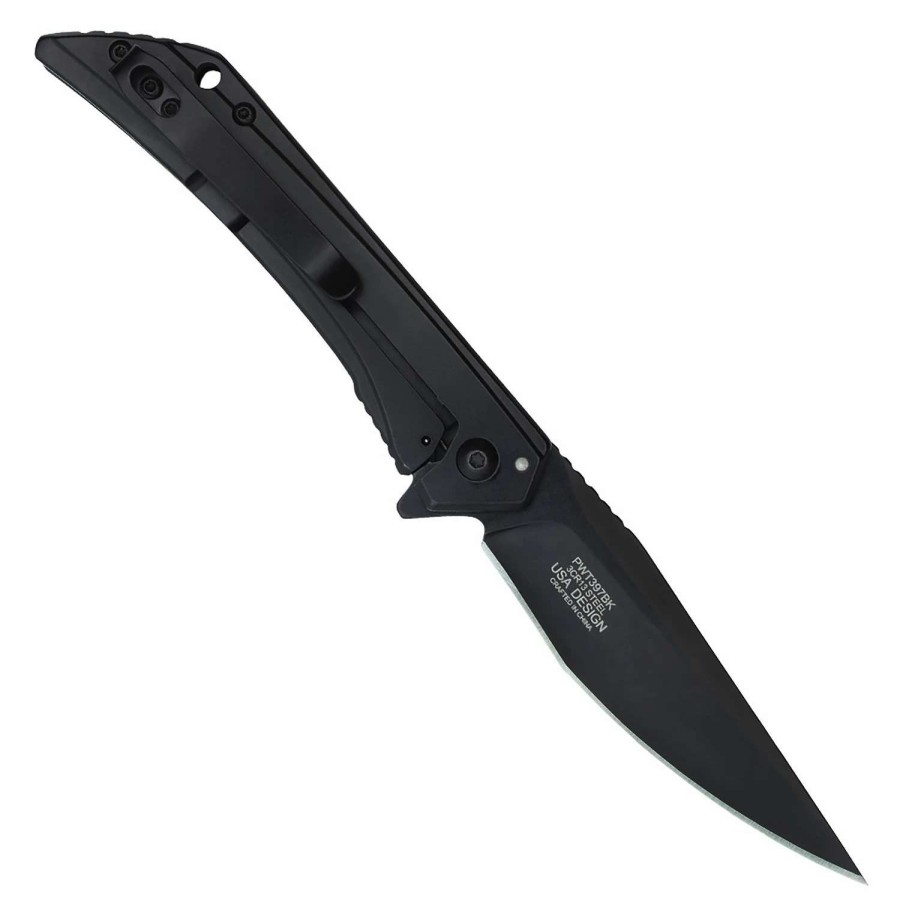 Knives * | Wartech Pwt397 4.75 Spring-Assisted Folding Knife