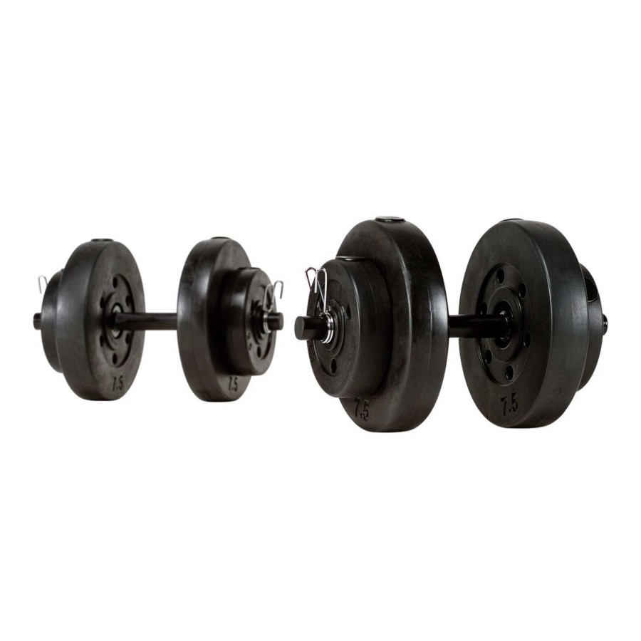 Weights & Benches * | Marcy Club 40 Lb. Vinyl Dumbbell Set