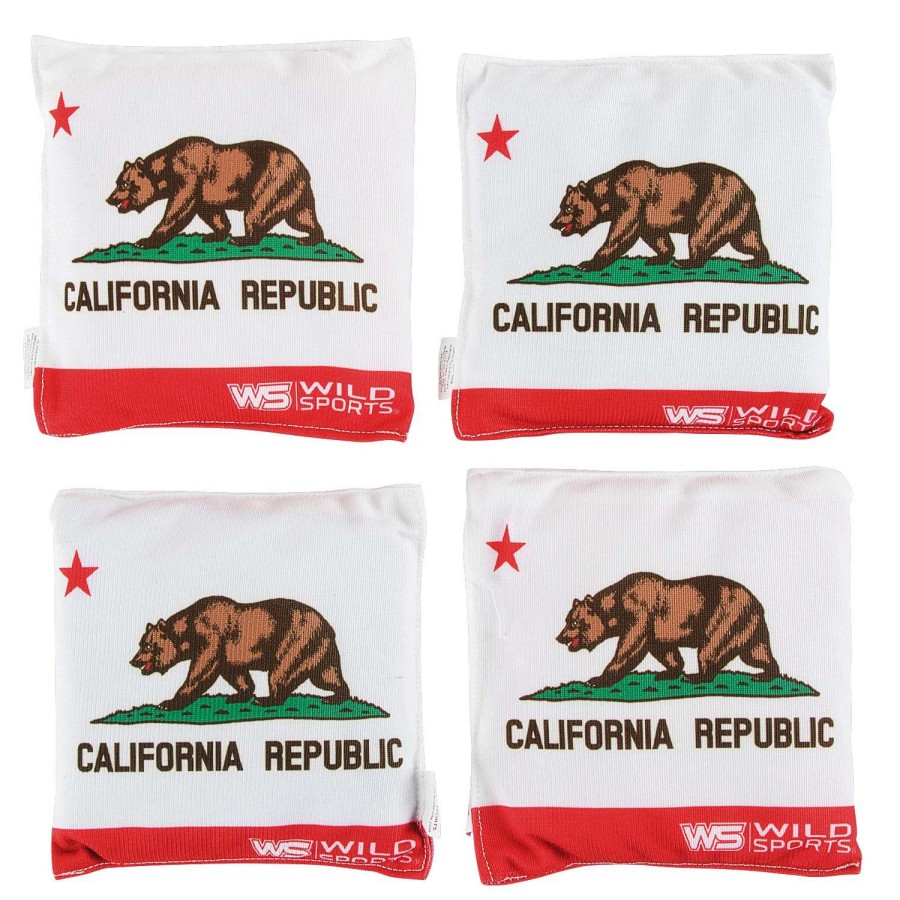 Games & Toys * | Wild Sports Regulation State Flag Cornhole Bean Bags Set Of 4